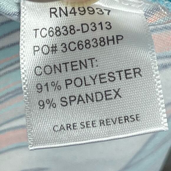 Tail Activewear Golf Skirt Skort Turquoise Flounce Pintuck Pleats Side Hip Sz XS - Picture 2 of 6